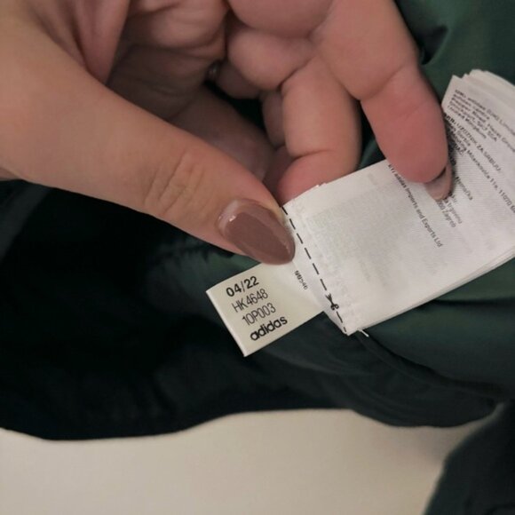 Adidas Essential Down Jacket Hiking Soccer Slim Fit HK4648 Men Size M - NWT - Picture 9 of 11